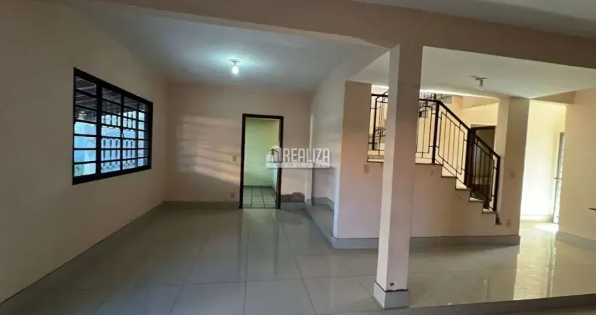 Casa a venda e locacao no bairro sao sebastiao, uberaba - 3 dormitorios e quintal