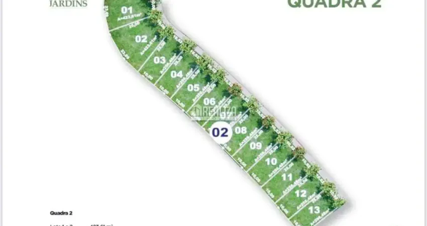 Terreno a venda no condominio exclusivo do residencial jardins em uberaba