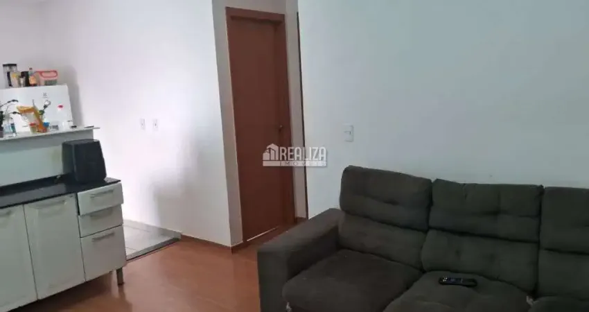 Aluguel de apartamento com 2 dormitorios no condominio parque andes, em uberaba