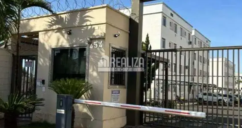 Apartamento a venda no condominio parque uniarte, no bairro recreio dos bandeirantes, uberaba