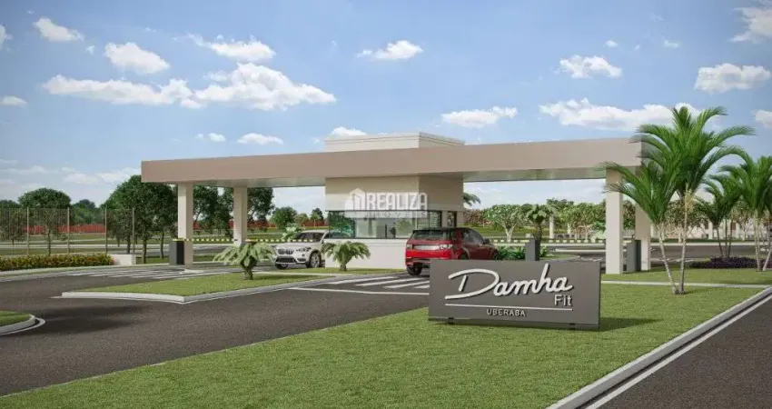 Terreno a venda em condominio no condominio damha fit, uberaba