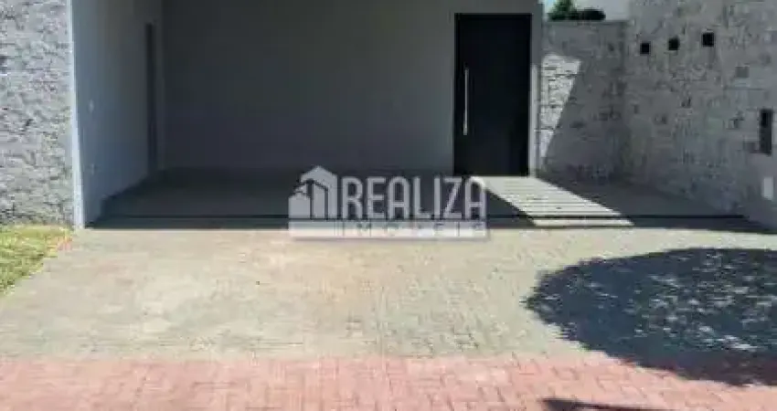 Casa com 3 suites e area de lazer completa no estancia dos ipes, uberaba