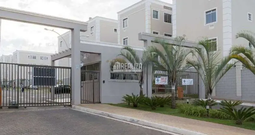 Apartamento de 2 dormitorios no condominio parque ucrania, no bairro conjunto guanabara, uberaba