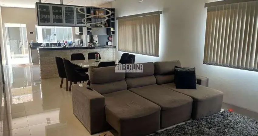 Casa com 3 dormitorios e churrasqueira no bairro jardim do lago, uberaba