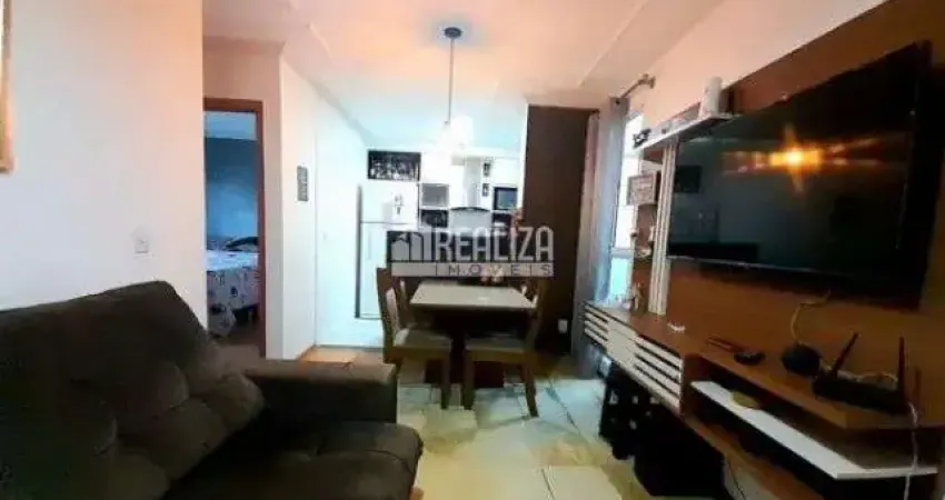 Apartamento a venda no condominio residencial aguas cristalinas, em uberaba | 2 dormitorios | conjunto guanabara