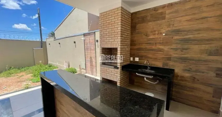 Casa a venda no conjunto jose vallim de melo, uberaba - 3 quartos, churrasqueira e 4 garagens