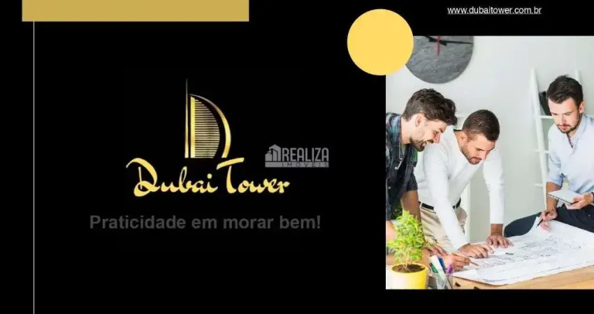 Conceito de moradia compartilhada a venda no condominio dubai tower