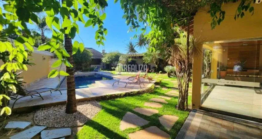 Casa a venda no residencial estados unidos, uberaba - 4 dormitorios, piscina e espaco gourmet!