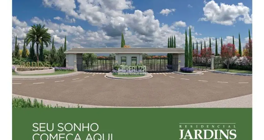 Lotes a venda no condominio residencial jardins, em uberaba-mg