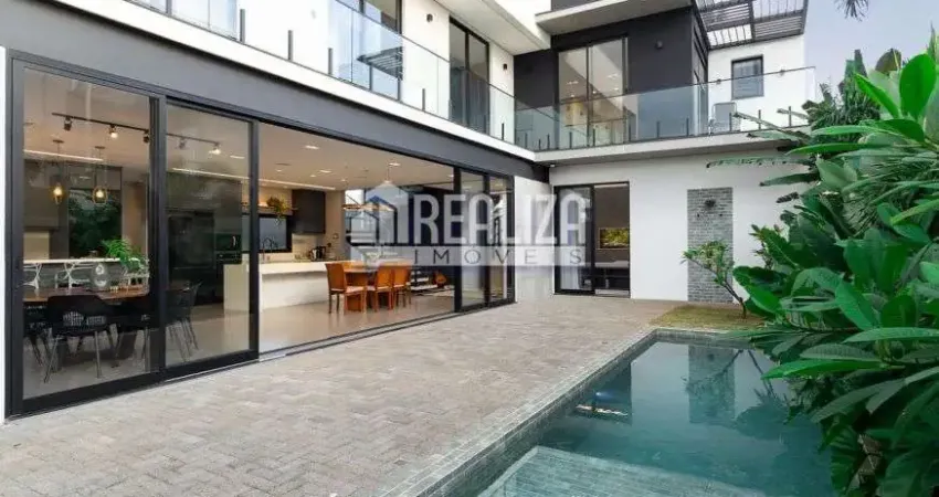 Casa de alto padrao no cyrela diamantino - 4 suites, piscina aquecida e tecnologia avancada