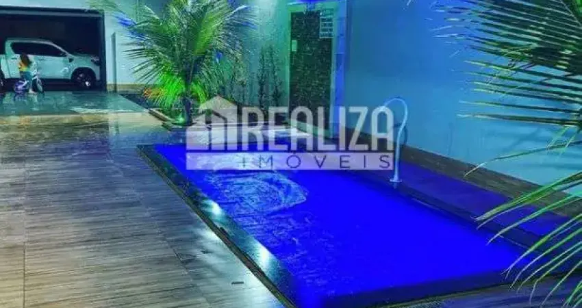 Bela casa de 2 dormitorios com piscina aquecida no parque das laranjeiras ii - uberaba