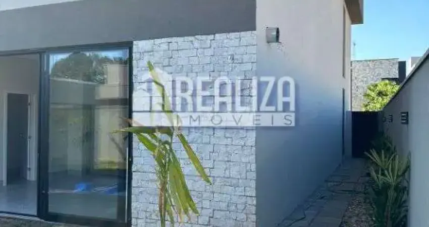 Casa de alto padrao em condominio com piscina e varanda gourmet em uberaba