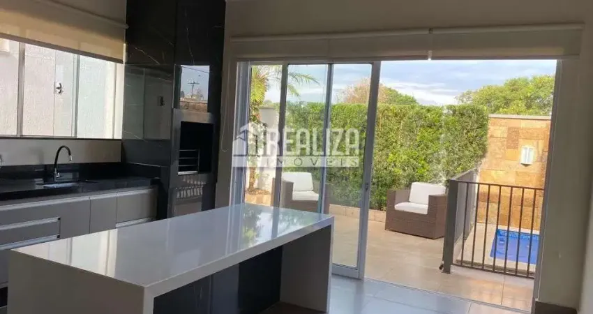 Casa de luxo no jardim do lago uberaba | 4 suites, energia fotovoltaica e espaco gourmet