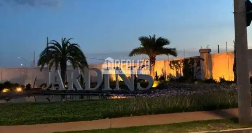 Terreno a venda no condominio residencial jardins, no bairro recreio dos bandeirantes em uberaba