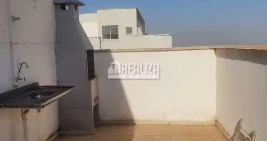 Cobertura de 2 dormitorios com churrasqueira no Bairro Jardim Libanio, Uberaba