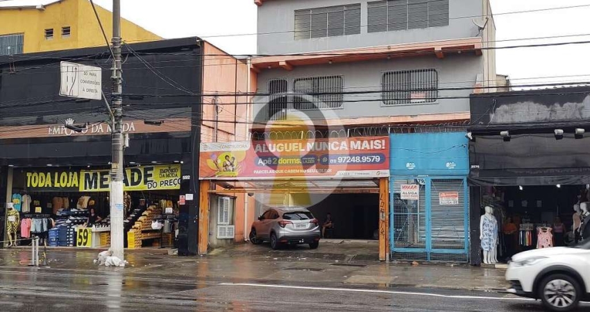 Salão Comercial para Locação em São Paulo, São Mateus, 1 banheiro, 1 vaga