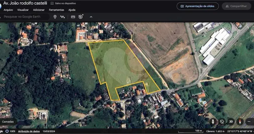 Terreno à venda na Rua João Rodolfo Castelli, Putim, São José dos Campos