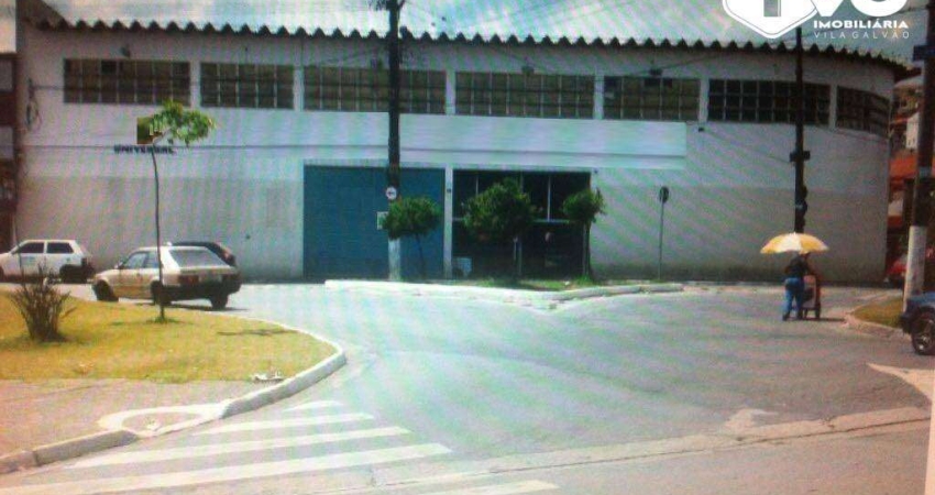 Galpão, 800 m² - venda por R$ 6.000.000,00 ou aluguel por R$ 30.900,09/mês - Parque Continental I - Guarulhos/SP