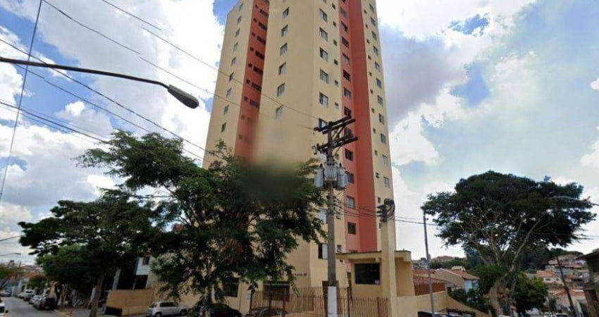 Apartamento com 2 dormitórios para alugar, 52 m² por R$ 2.400,00/mês - Vila Gustavo - São Paulo/SP