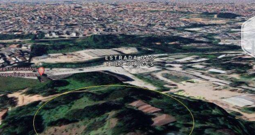 Terreno para alugar, 6000 m² por R$ 2.900,00/mês - Três Cruzes - São Paulo/SP