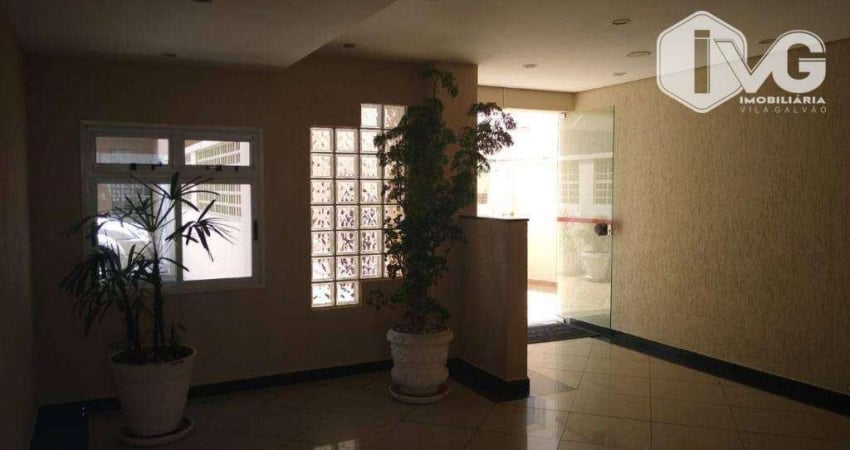 Apartamento com 2 dormitórios para alugar, 65 m² por R$ 2.846,00/mês - Vila Augusta - Guarulhos/SP