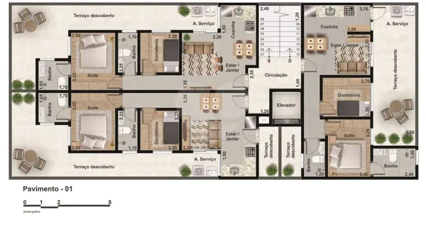 Apartamento com 2 quartos à venda em Jardim Santo Alberto - SP