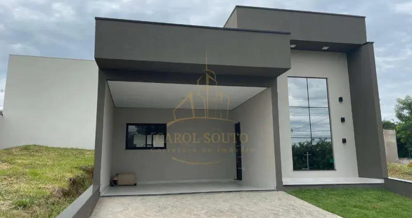 Casa para Venda em Indaiatuba, Jardim Mantova, 3 dormitórios, 1 suíte, 2 banheiros, 3 vagas