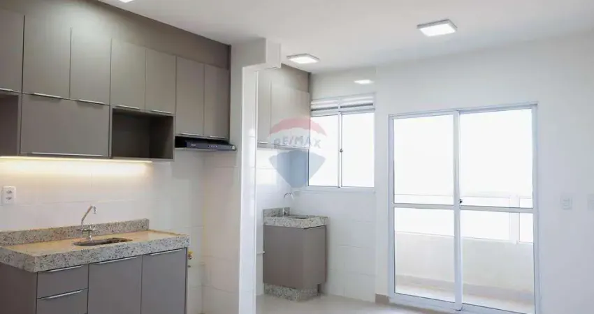 Apartamento com 2 quartos sendo 1 suite para alugar no recreio das acacias, 50,77m² - reserva das magnolias