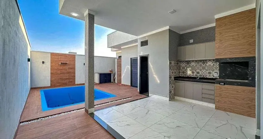 Casa em condomínio fechado com 3 quartos à venda no Chácaras Arco-Íris, Araçatuba