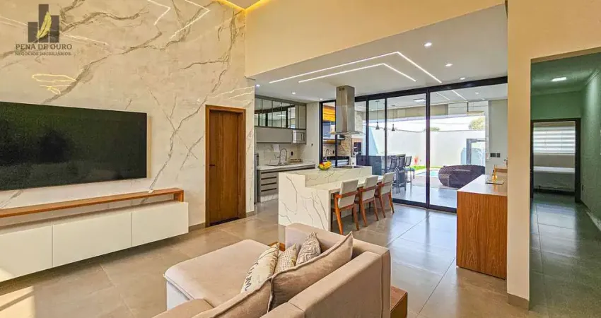 Casa mobiliada à venda no Condomínio Quinta do Ipê em Araçatuba