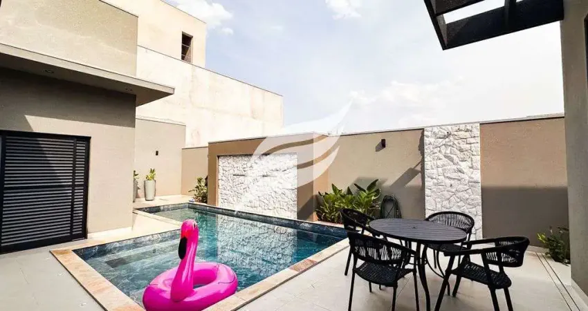 Casa com 03 suítes e piscina à venda no condomínio royal boulevard
