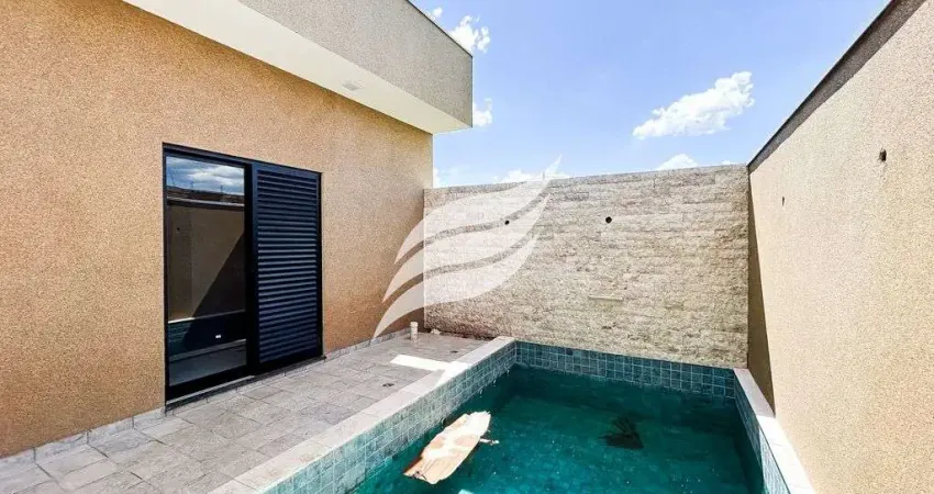 Casa com 03 suítes e piscina à venda no condomínio vila madalena 2