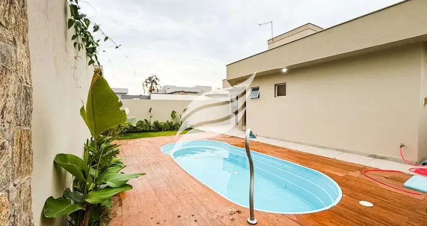 Casa 03 quartos e com piscina à venda no condomínio habiana i em araçatuba