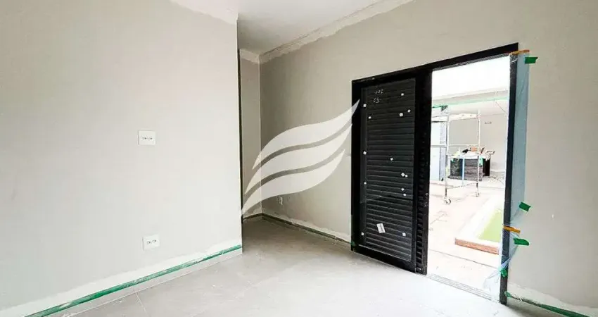 Casa em fase final de acabamento com piscina à venda no condomínio barcelona 1