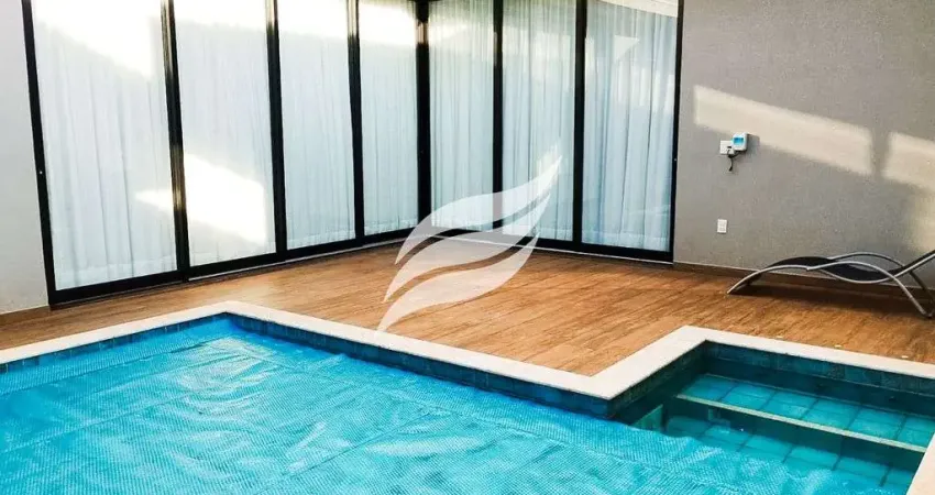 Casa 03 suítes com piscina à venda no condomínio villa toscana