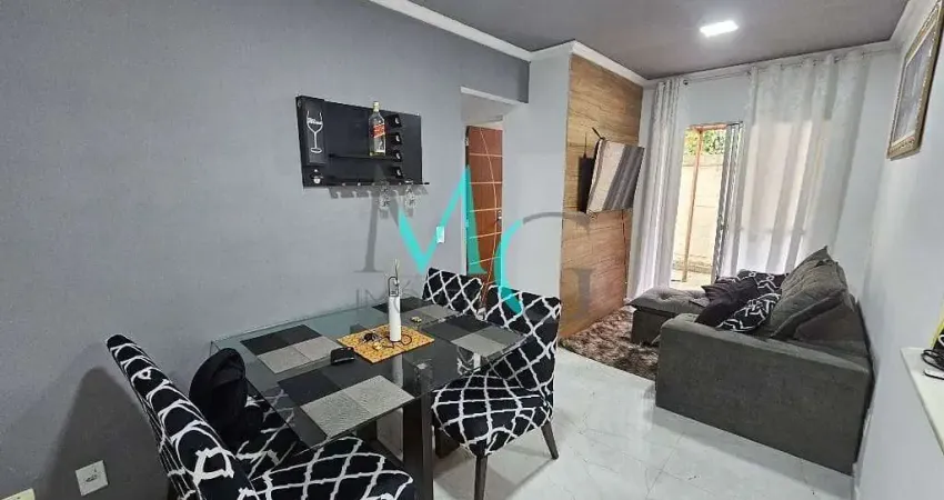 Apartamento garden com 2 dormitórios à venda, 43 m² por r$ 170.000 - campo grande - rio de janeiro/