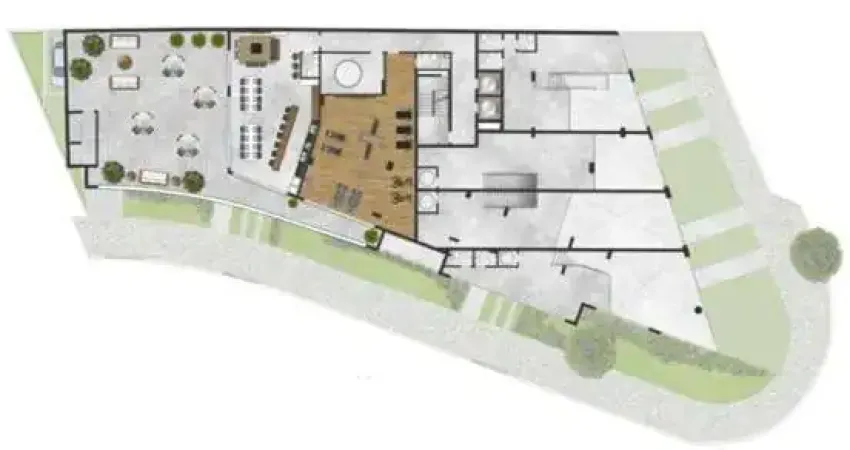 Studio 1 quarto para venda no bairro Rio Branco em Caxias do Sul