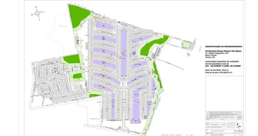 Terreno para venda no bairro Engenho Velho em Torres