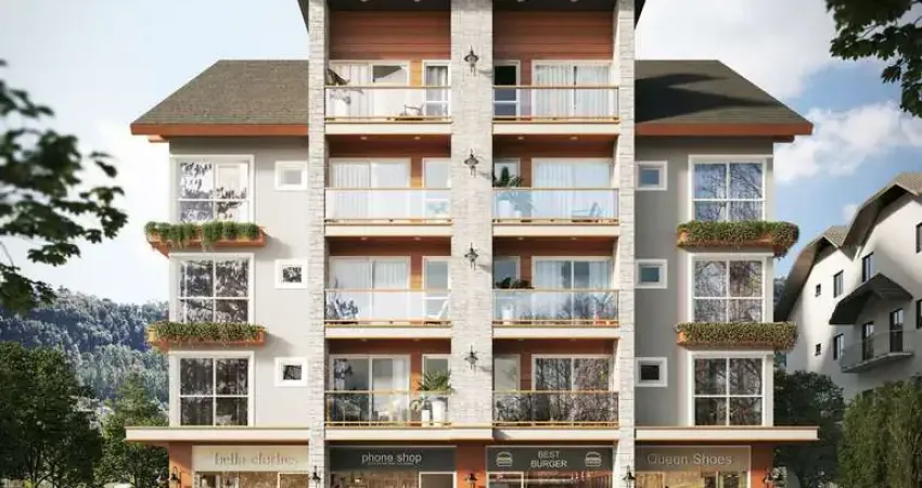 Apartamento 2 quartos sendo 2 suítes para venda no bairro Vale das Montanhas em Gramado