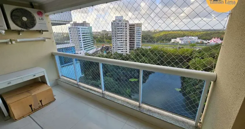 Apartamento em alphaville, com 2 dormitorios, 80m², com 1 vaga, prédio com área de lazer completa