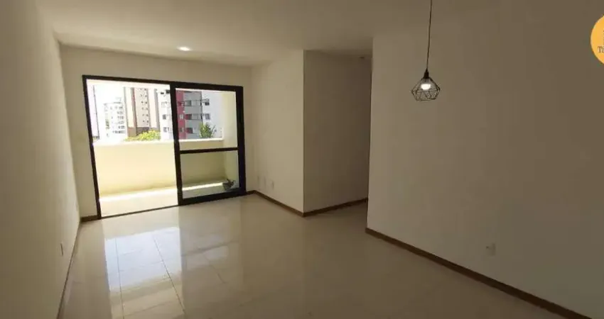 Apartamento na pituba, com 3 dormitórios, sendo 1 suíte, com vaga, na clara nunes