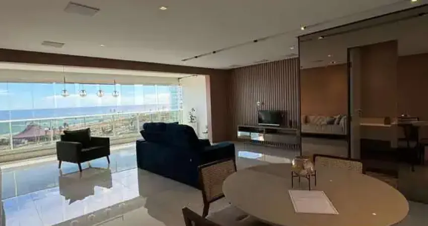 Apartamento em pituaçu, no hemispher 360, frente mar, planta com 3 suites, 140m²
