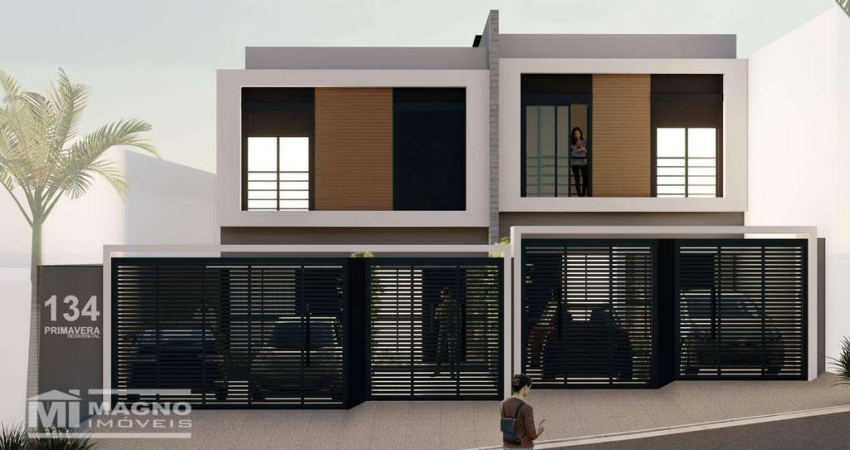 Sobrados à Venda em Ermelino Matarazzo, 2 suítes e 1 vaga, alto padrão por R$ 475.000 - Primavera Residencial, SP