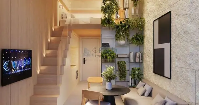 Lançamento à venda, 28m² privativos, 1 dormitório, Centro, Curitiba, PR