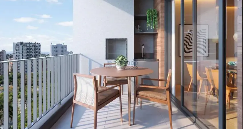 Lançamento à venda, 92 m² privativos, 3 dormitórios 1 sendo suíte, 2 vagas,  Cabral, Curitiba, PR