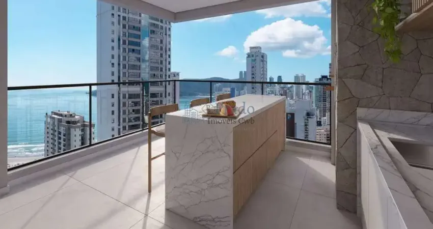 Lançamento à venda, 186 m² privativos, 4 suítes, 3 vagas, Centro, Balneário Camboriú, SC