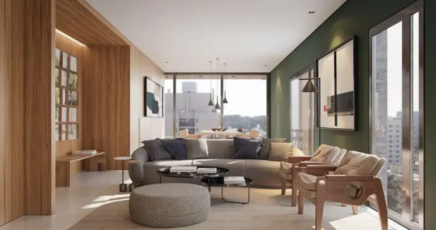 Apartamento à venda, 130 m² privativos, 2 suítes, 2 vagas,  Bigorrilho, Curitiba, PR