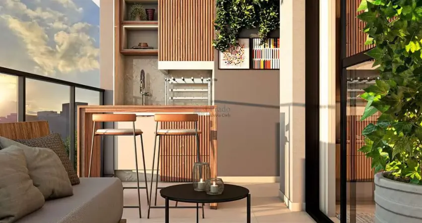 Lançamento à venda,91 m² privativos, 3 dormitórios 1 sendo suíte, 2 vagas,  Água Verde, Curitiba, P