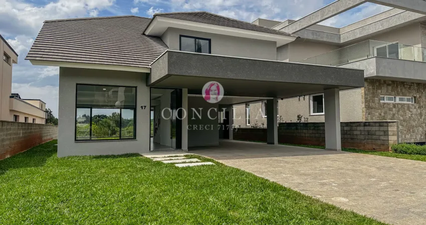 Casa em condomínio com 3 suítes - santa felicidade - curitiba/pr