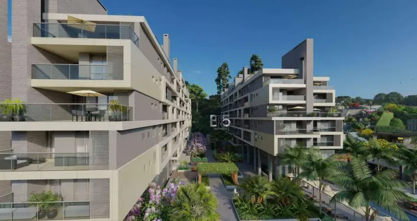 Apartamento com 2 quartos(sendo uma suíte) 71m/2 de área privativa, com 2 vagas de garagem - Mossunguê - Frente ao Parque Barigui